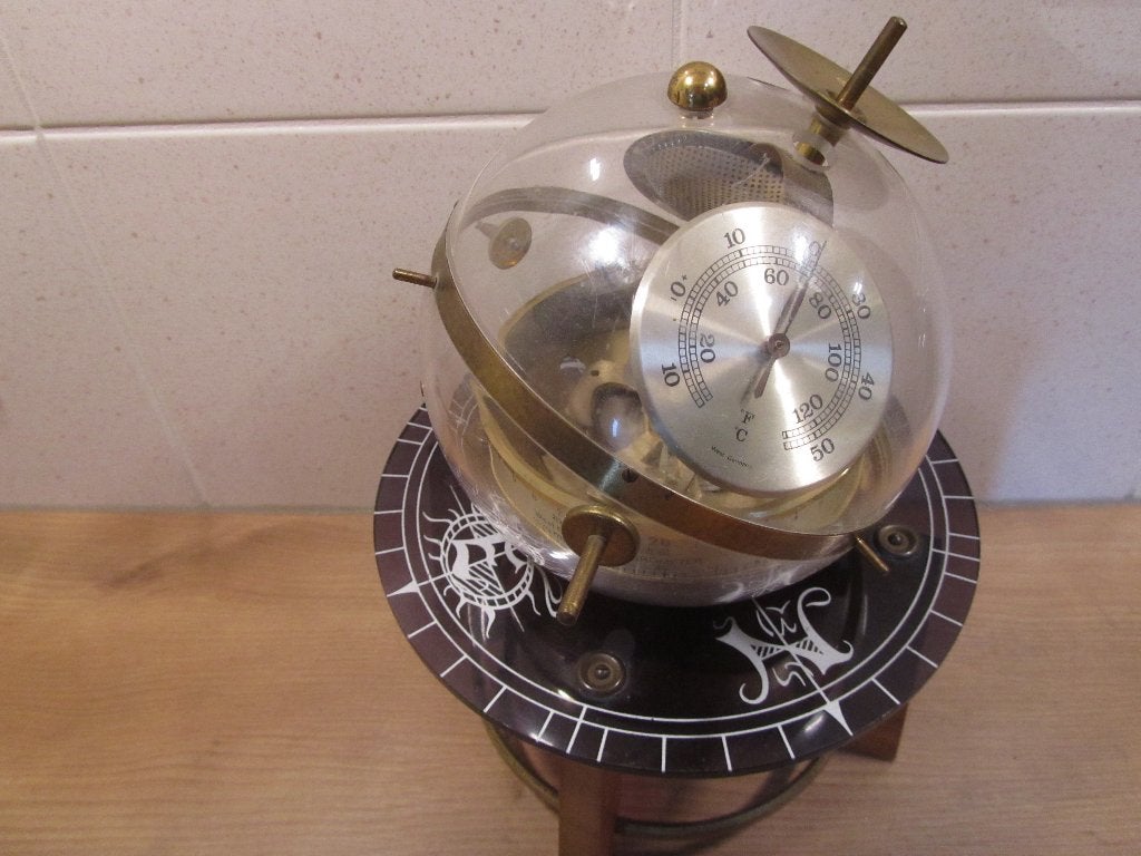 Vintage sputnik weerstation, Antiek en Kunst, Curiosa en Brocante, Ophalen of Verzenden