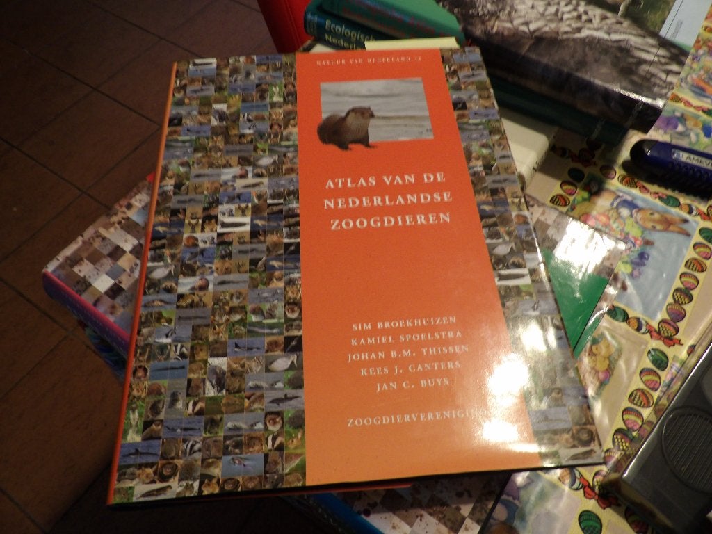 Atlas vd Ned. Dagvlinders, Broedvogels en Zoogdieren, Ophalen of Verzenden, Zo goed als nieuw, Natuur algemeen, Knnv
