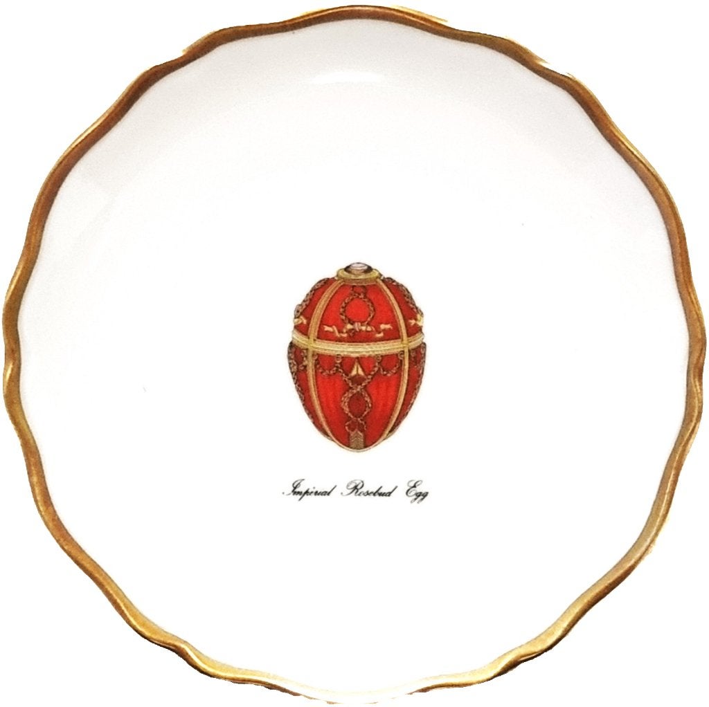 Faberge bordje in Limoges porselein, France., Ophalen of Verzenden