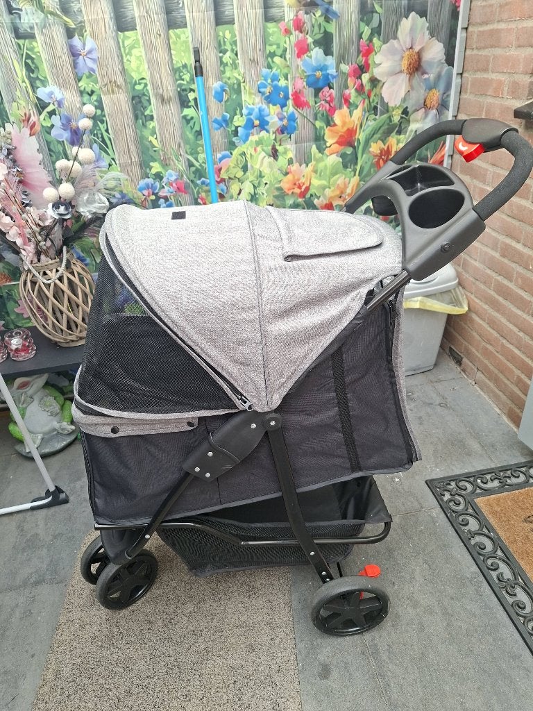Honden buggy, Ophalen, Gebruikt