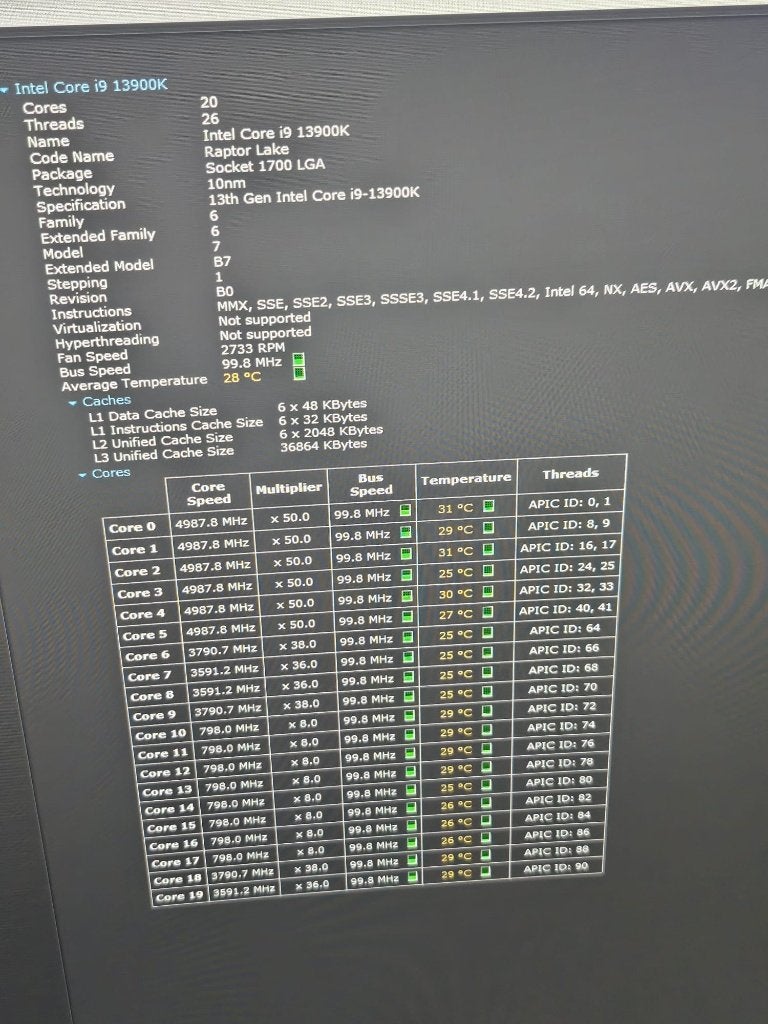 i9 13900K (24core) processor, Computers en Software, Intel Core i9, Ophalen of Verzenden, 4 Ghz of meer, 24-core