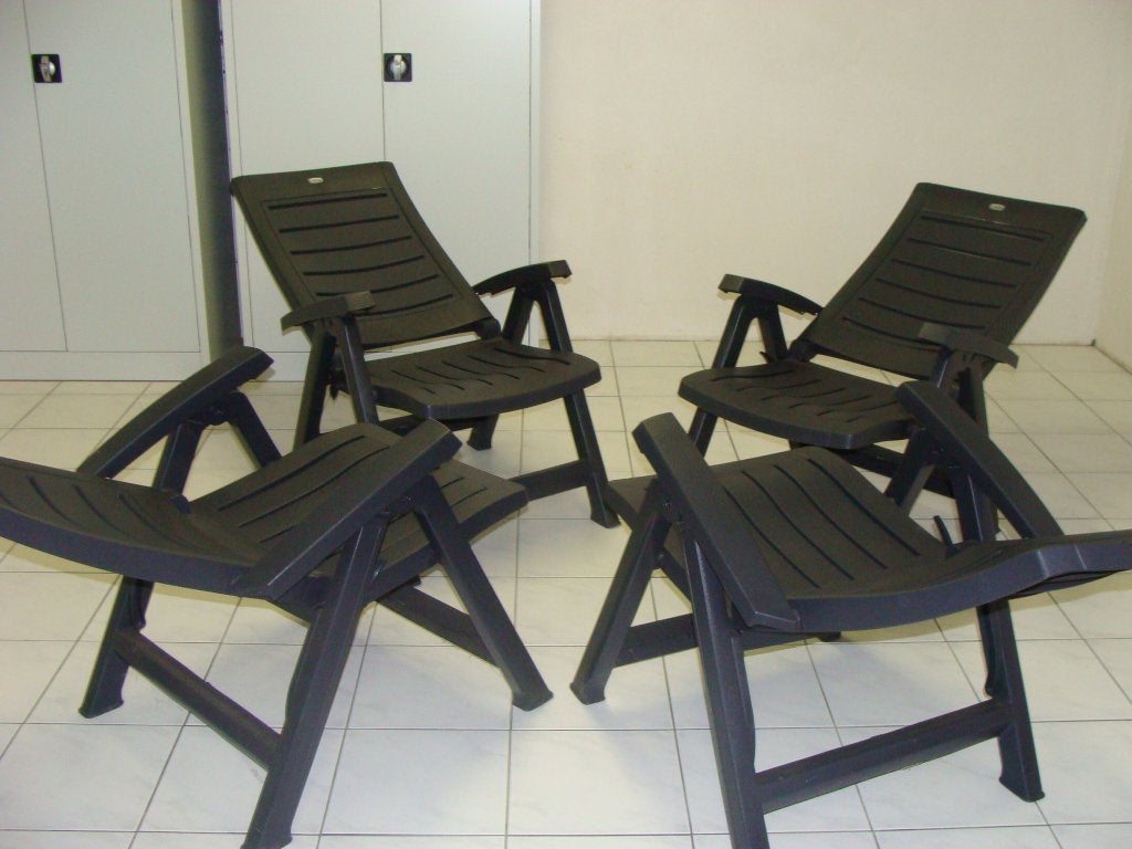 tuinstoelen, Tuin en Terras, Tuinstoelen, Ophalen, Gebruikt, Kunststof, Verstelbaar