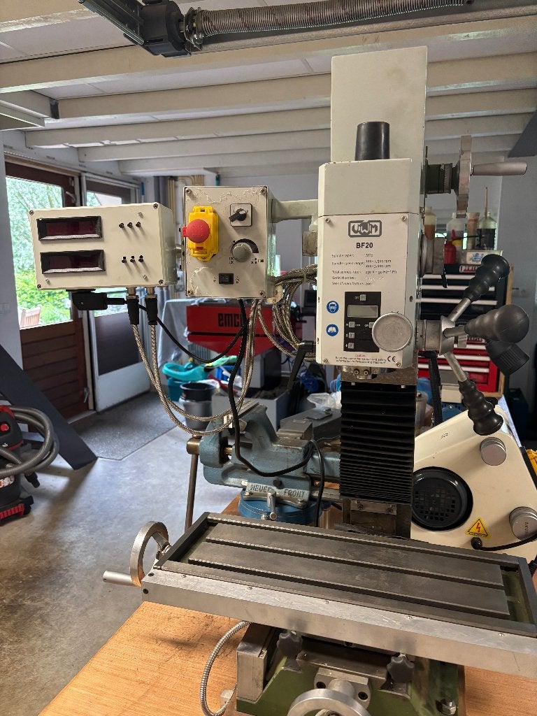 Frees Boormachine Metaal, Doe-het-zelf en Verbouw, Gereedschap | Freesmachines, Ophalen, Gebruikt, Elektrisch, Overige soorten