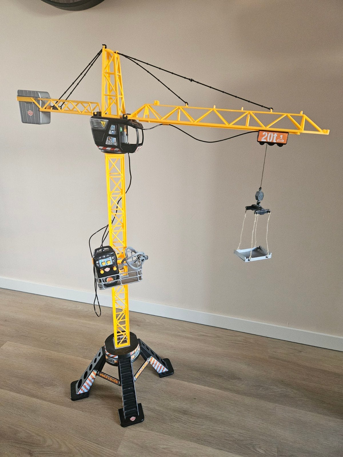 Dickie Toys Hijskraan met Afstandsbediening 120 cm, Ophalen, Gebruikt, Afstandsbediening