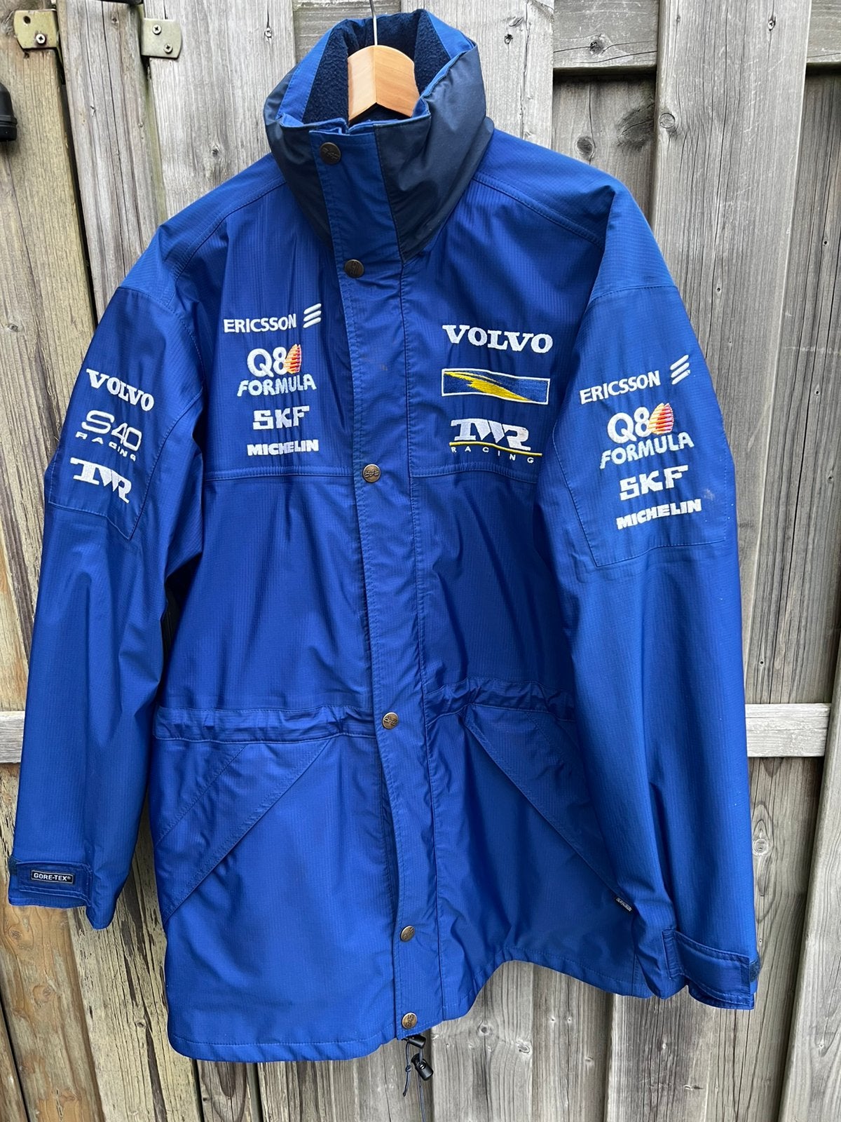 Volvo S40 BTCC 1998 jacket in mooie staat., Kleding | Heren, Ophalen of Verzenden, Zo goed als nieuw, Overige maten, Blauw