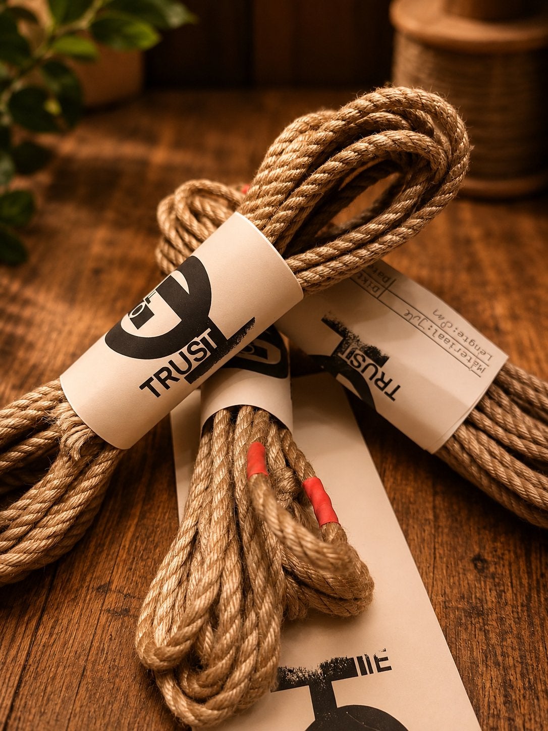 Shibari jute rope  6mm  met bight mankering - TIE OF TRUST, Diversen, Ophalen of Verzenden, Nieuw