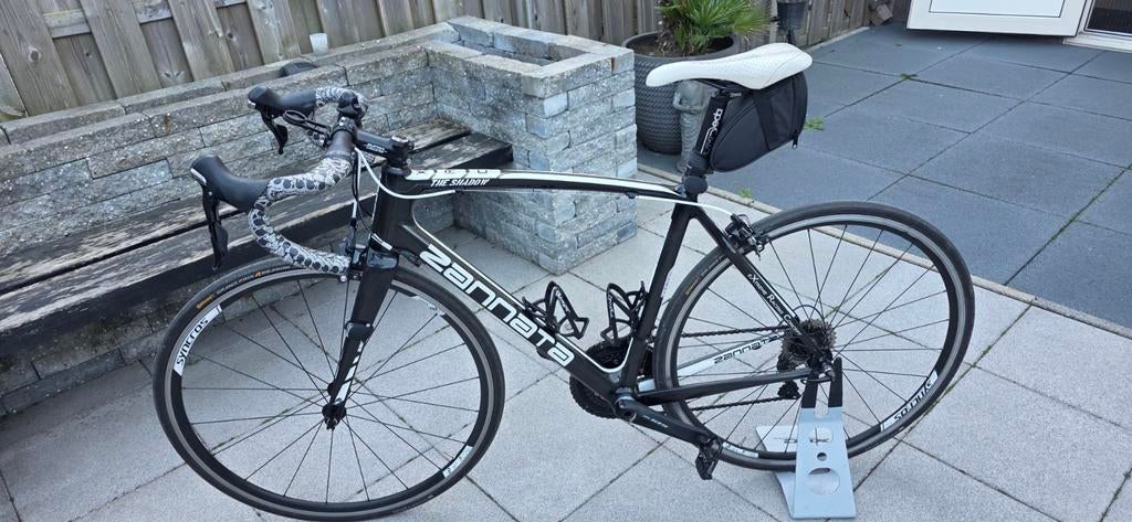Racefiets Zannata XRC the shadow, 28 inch, Gebruikt, Velgrem, Meer dan 20 versnellingen