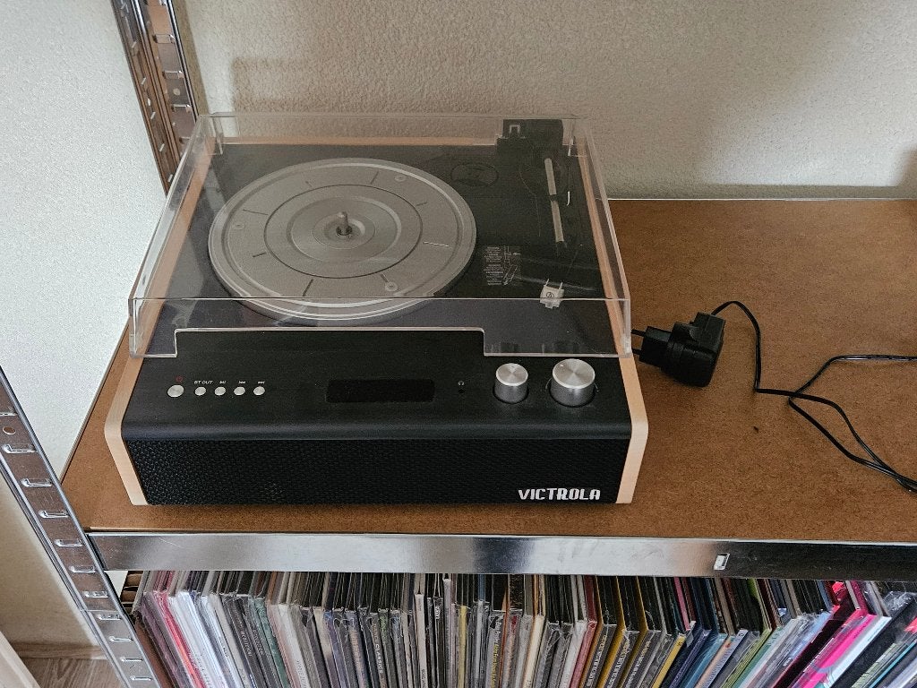 Victrola platenspeler, Ophalen, Zo goed als nieuw, Platenspeler, Overige merken