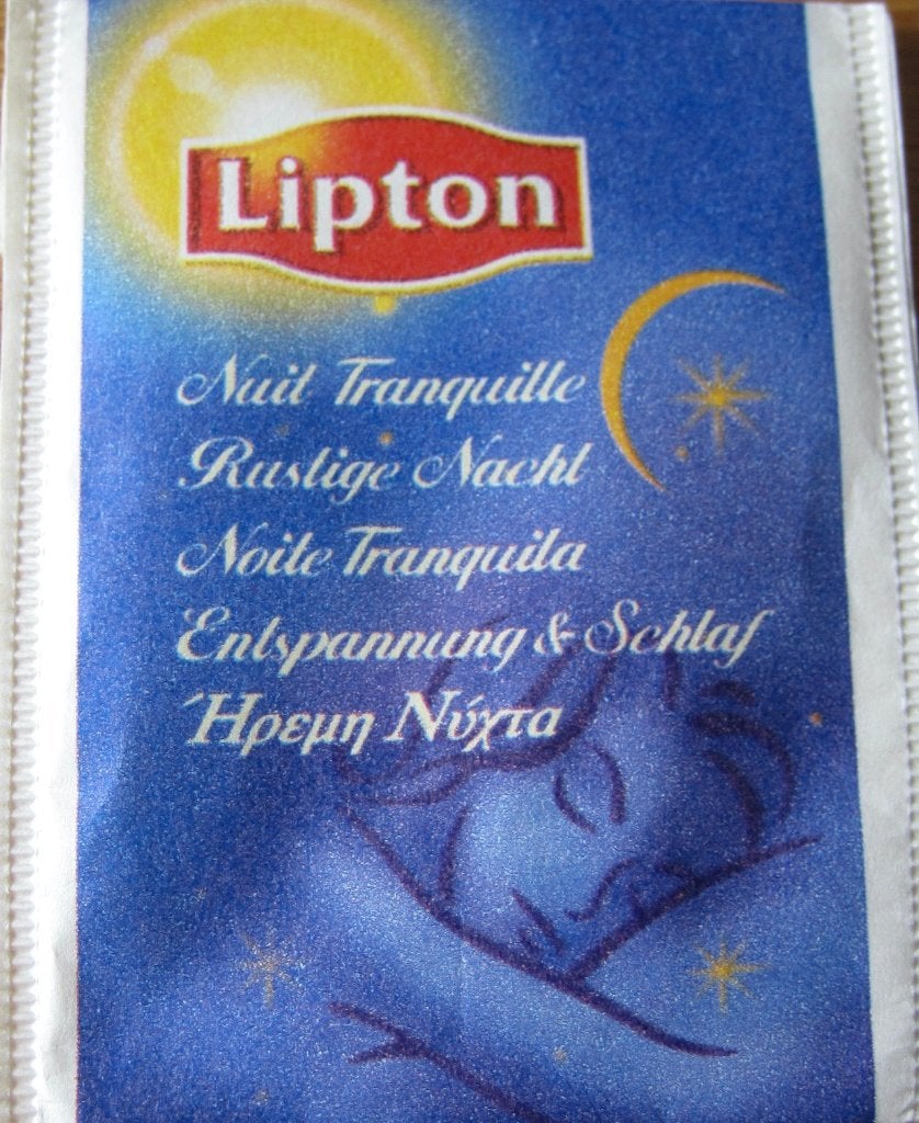 Een enkel theezakje van Lipton nuit tranquille, Verzenden, Theezakje(s)