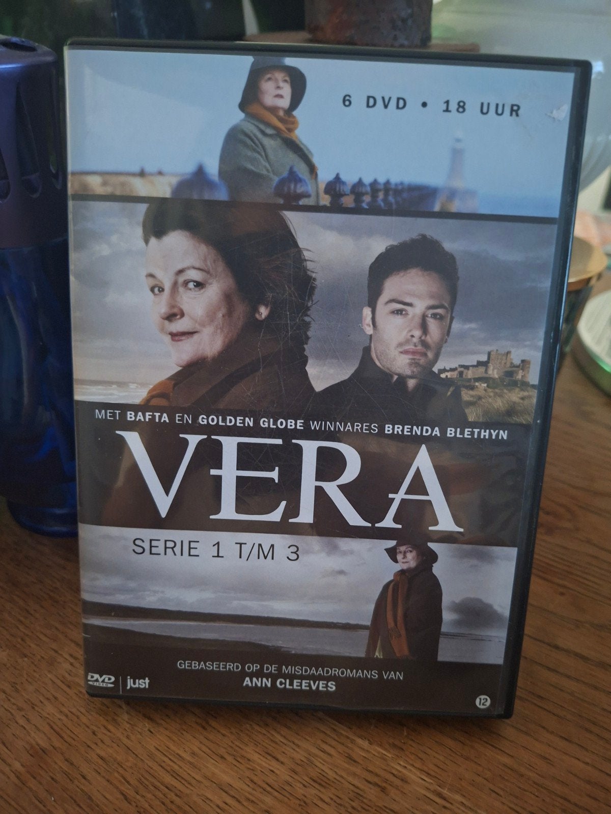 Vera dvd box serie 1 t/m 3 detective tvserie thriller, Vanaf 12 jaar, Verzenden, Zo goed als nieuw, Thriller