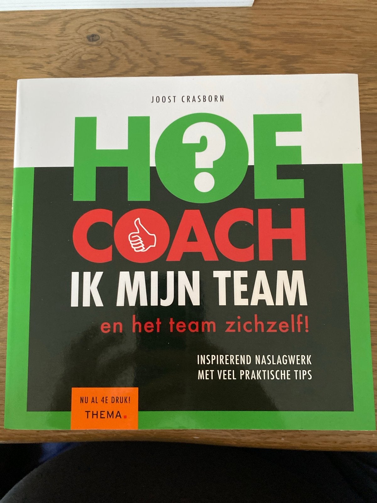 Hoe coach ik mijn team en het team zichzelf! - Joost Crasbor, Boeken, Ophalen of Verzenden, Zo goed als nieuw, Overige uitgevers