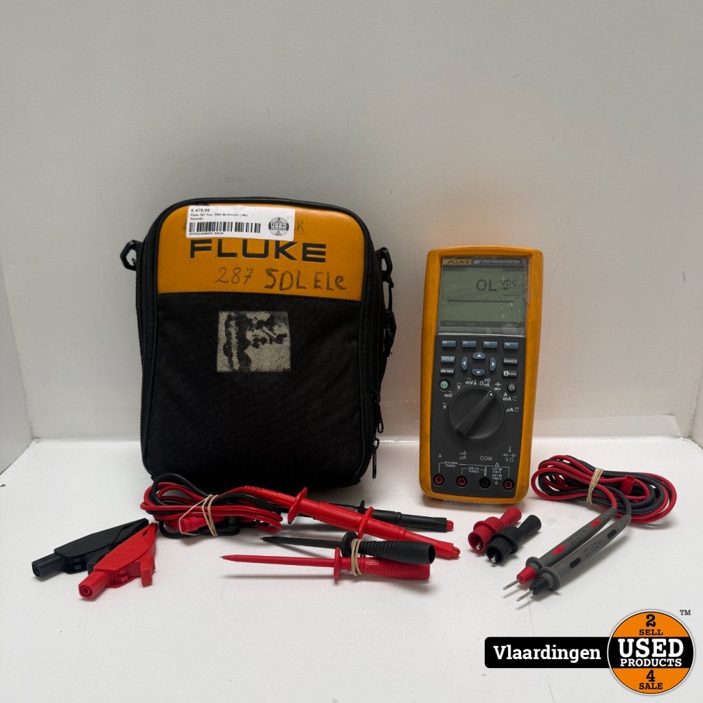 Fluke 287 True RMS Multimeter | Met Garantie, Fluke, Gebruikt, https://www.fluke.com/nl-nl/ondersteuning/contact, 6920 Seaway Blvd, Everett, WA 98203, Verenigde Staten