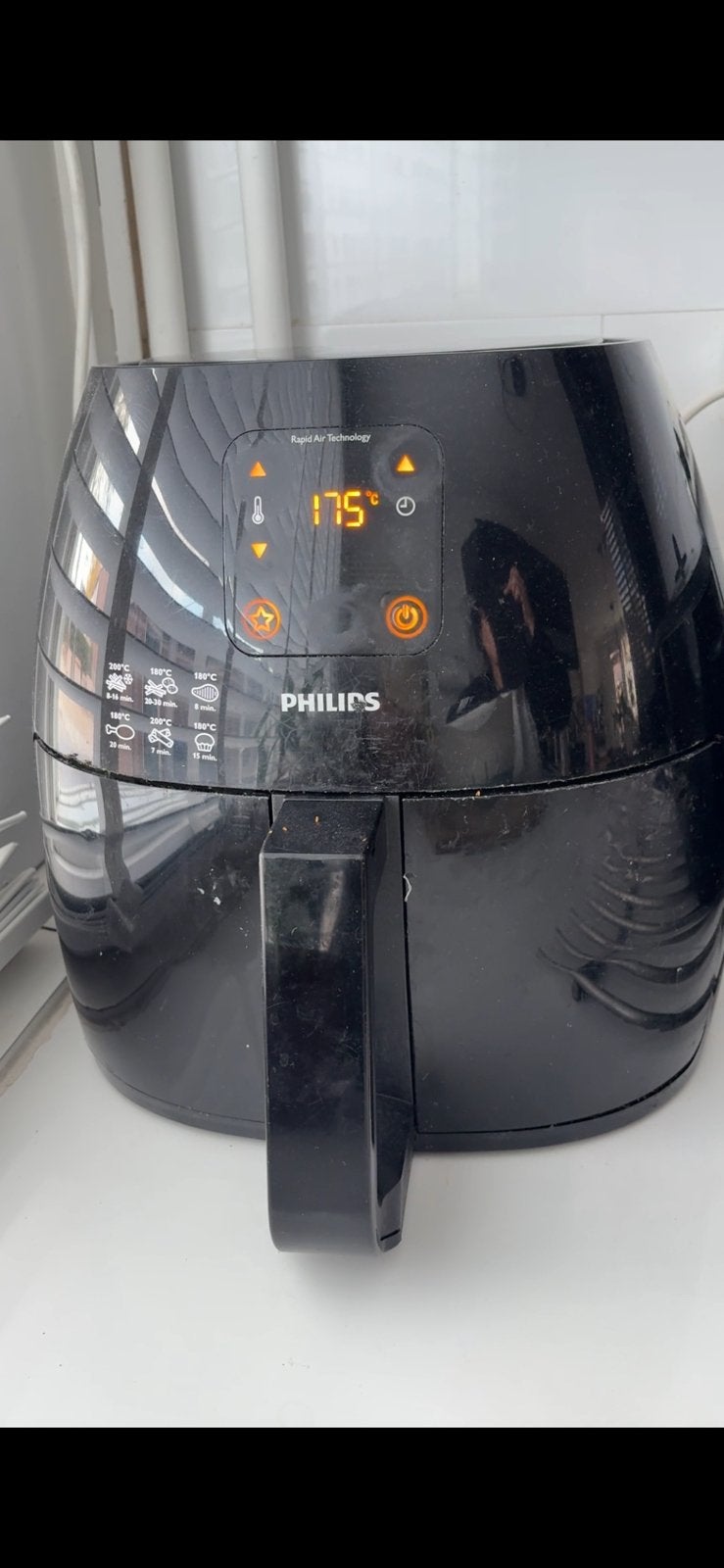 Een Philips Airfryer XL, Ophalen of Verzenden, Gebruikt, Airfryer XL