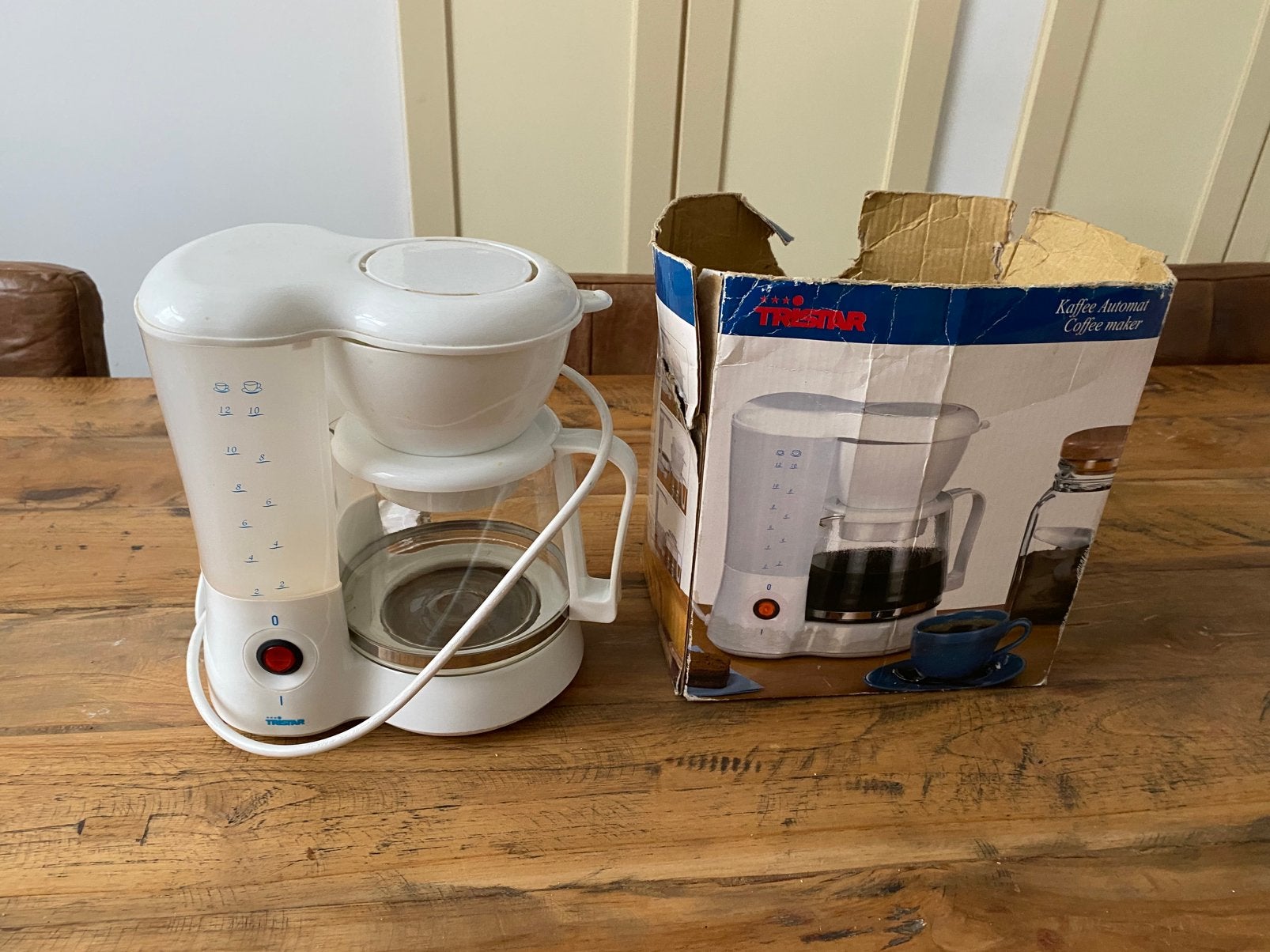 Camping koffiezetapparaat, Koffiemachine, Gemalen koffie, Ophalen of Verzenden, Zo goed als nieuw