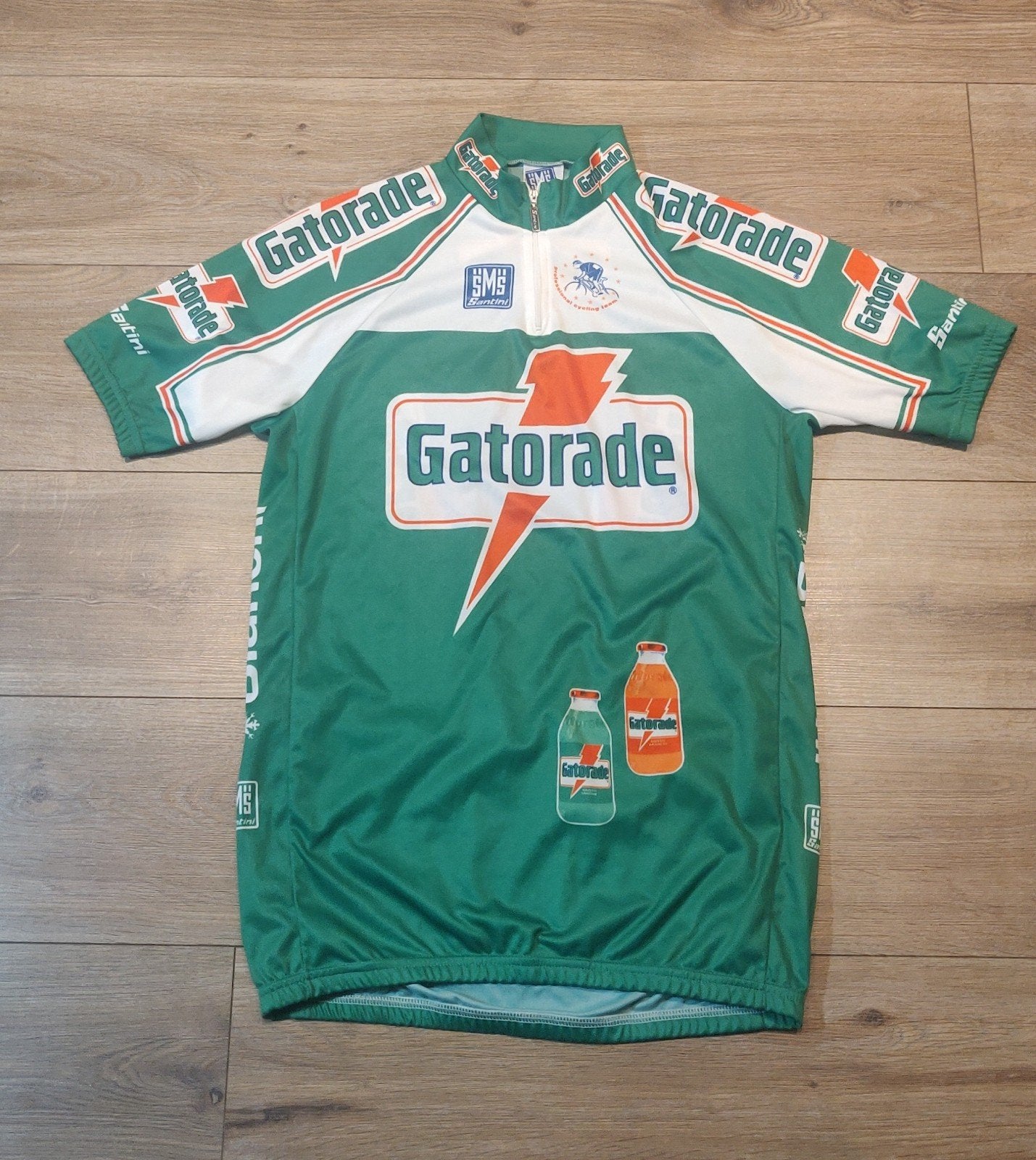 Wielershirt team Gatorade, Sport en Fitness, Wielrennen, Ophalen of Verzenden, Zo goed als nieuw, Kleding