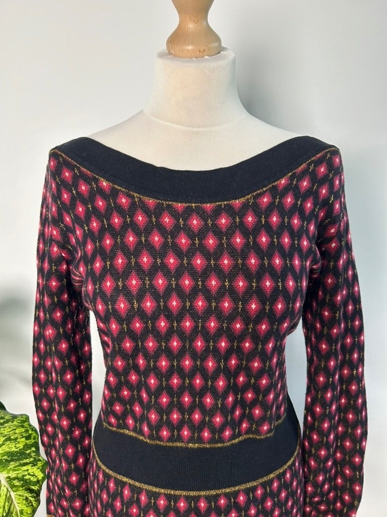 King Louie maat XL jumper winter jurk retro 3509, Kleding | Dames, Maat 46/48 (XL) of groter, Ophalen of Verzenden, Zo goed als nieuw