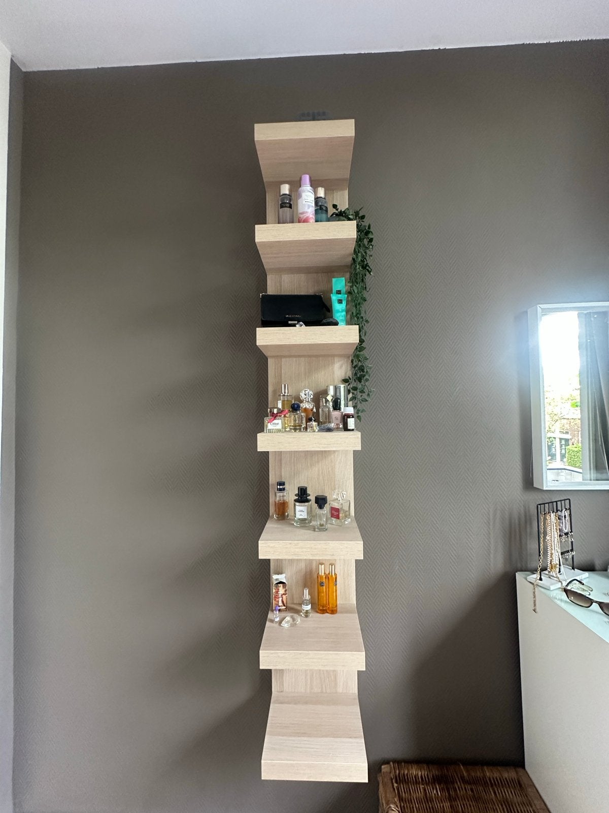 Lack wall shelf unit Moderne zwevende wandplank, Ophalen of Verzenden, Zo goed als nieuw