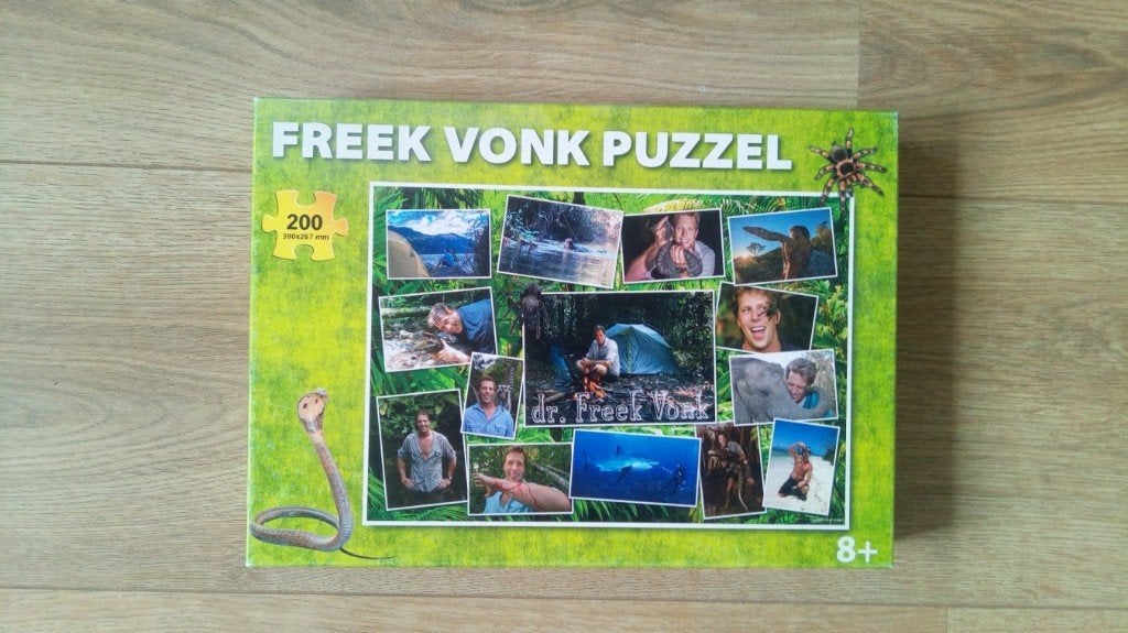 Freek Vonk legpuzzel, Ophalen of Verzenden, Meer dan 50 stukjes, Gebruikt, 6 jaar of ouder