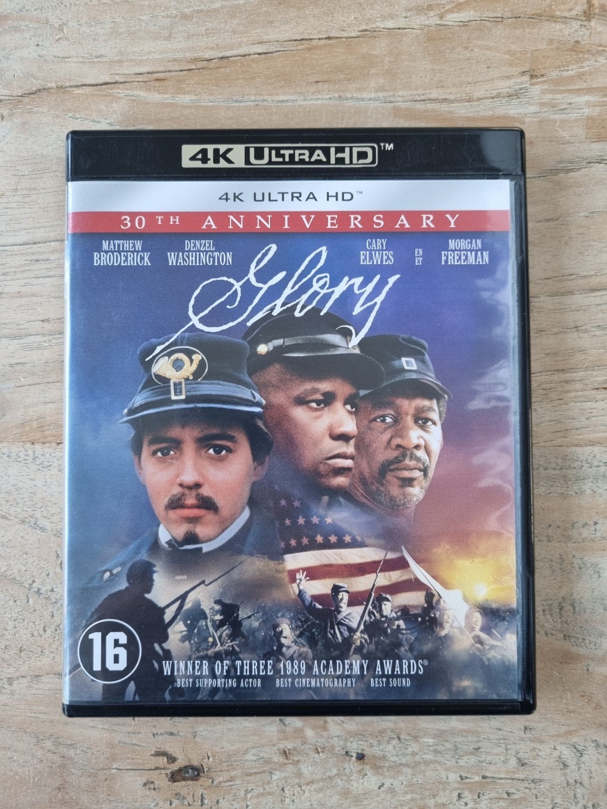 Glory 4K Ultra HD Blu-ray - 30th Anniversary Edition, Ophalen of Verzenden, Zo goed als nieuw