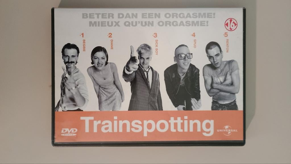 Trainspotting DVD, Ophalen of Verzenden, Zo goed als nieuw, Overige genres