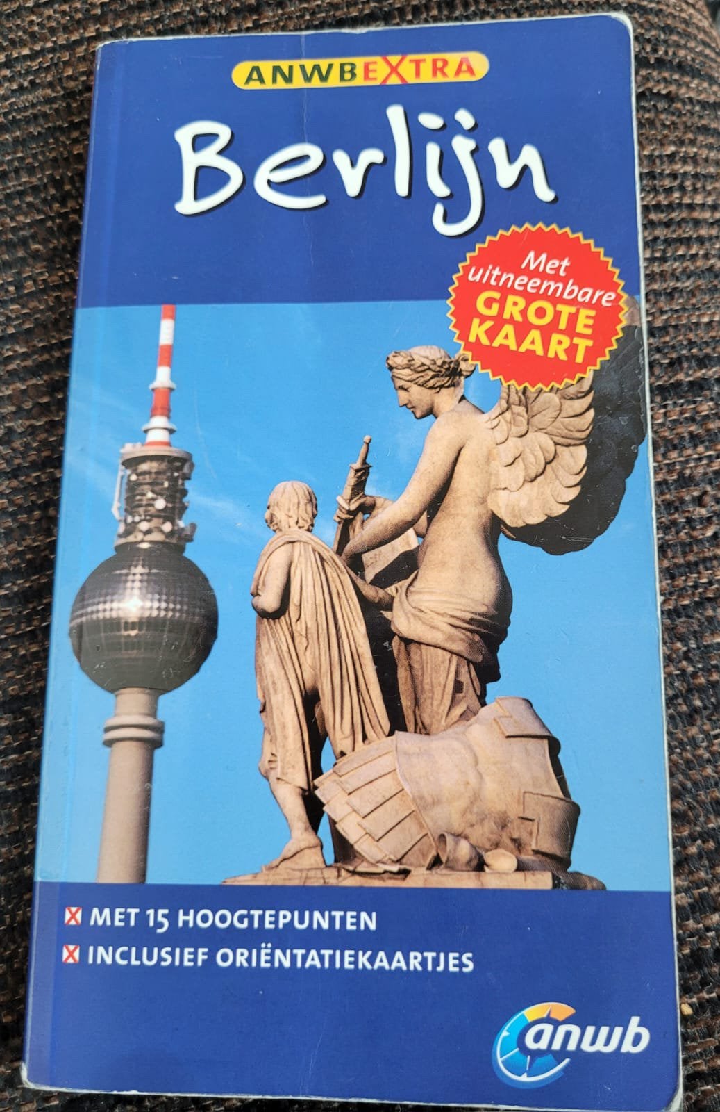 Berlijn anwb extra gids reisgids berlin, Gelezen, Europa, Ophalen of Verzenden, Reisgids of -boek