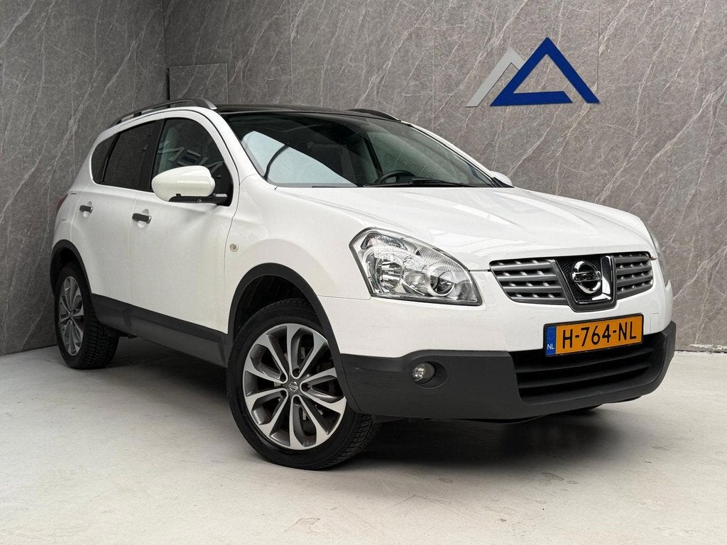 Nissan Qashqai 2.0 Acenta / AUT / Panorama / Camera / APK, Auto's, Nissan, Navigatiesysteem, Stof, Zwart, 4 cilinders