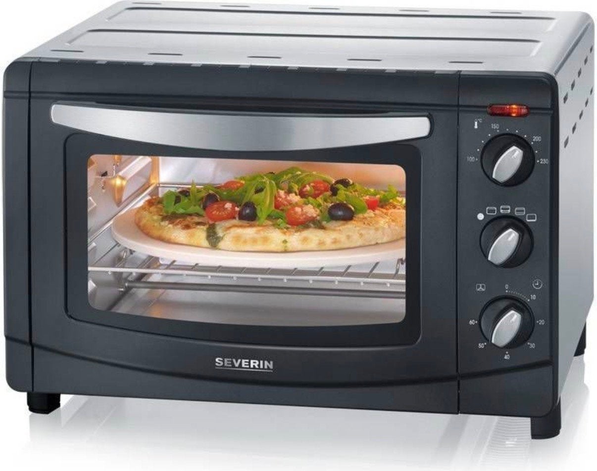 Severin TO2061 Grill/Bakoven - Zo goed als nieuw, Witgoed en Apparatuur, Ophalen, Overige merken, Hete lucht, Zo goed als nieuw