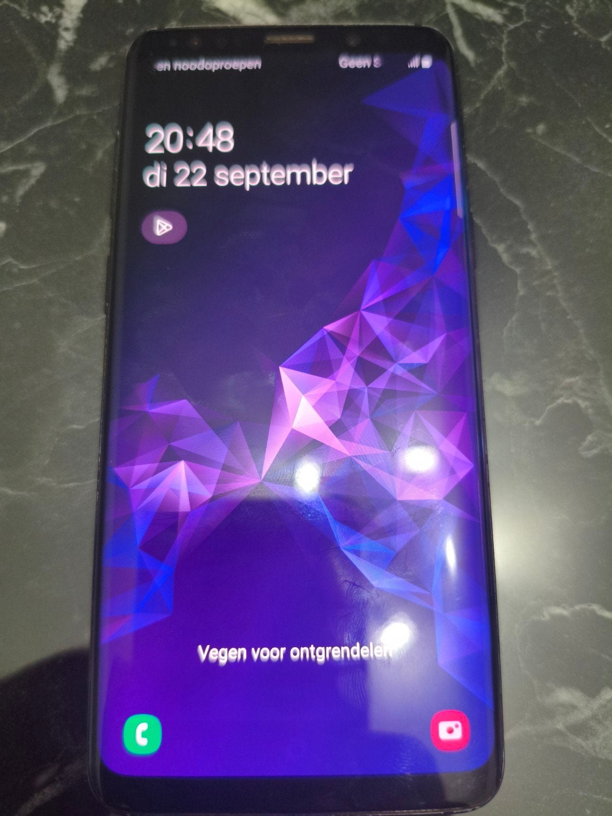 Samsung Galaxy S9 Duos Zwart 64GB - Zo goed als nieuw, Zwart, Touchscreen, Ophalen of Verzenden, Zo goed als nieuw