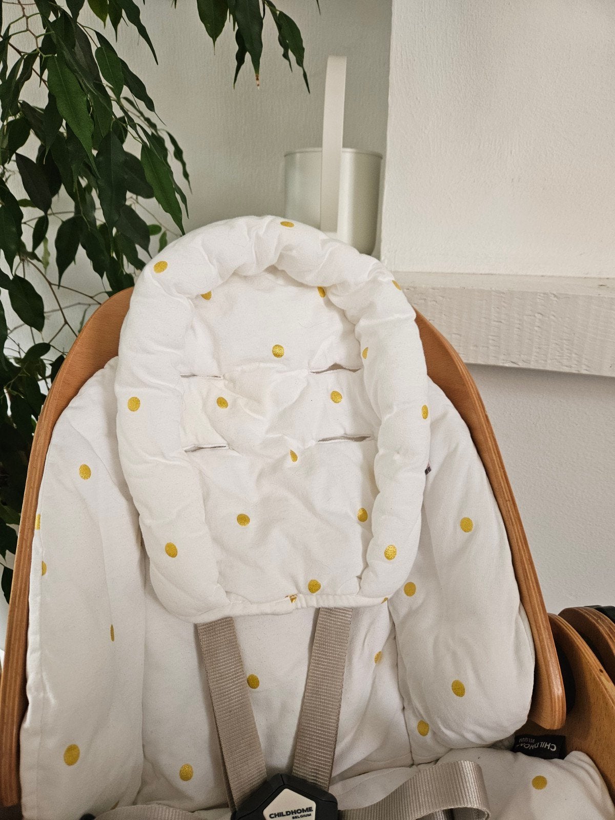 Childhome evolu kinderstoel met uitbreiding, Kinderen en Baby's, Kinderstoelen, Ophalen, Gebruikt, Meegroeistoel, Gordel(s)