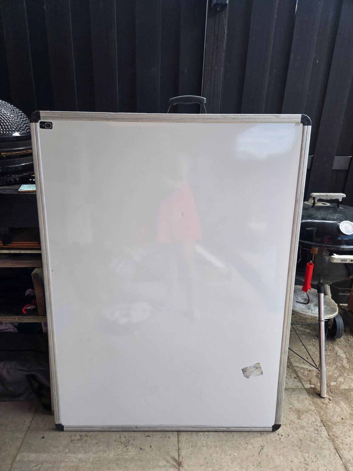 Whiteboard 90 x 120 cm, Ophalen, Gebruikt, Magneetbord
