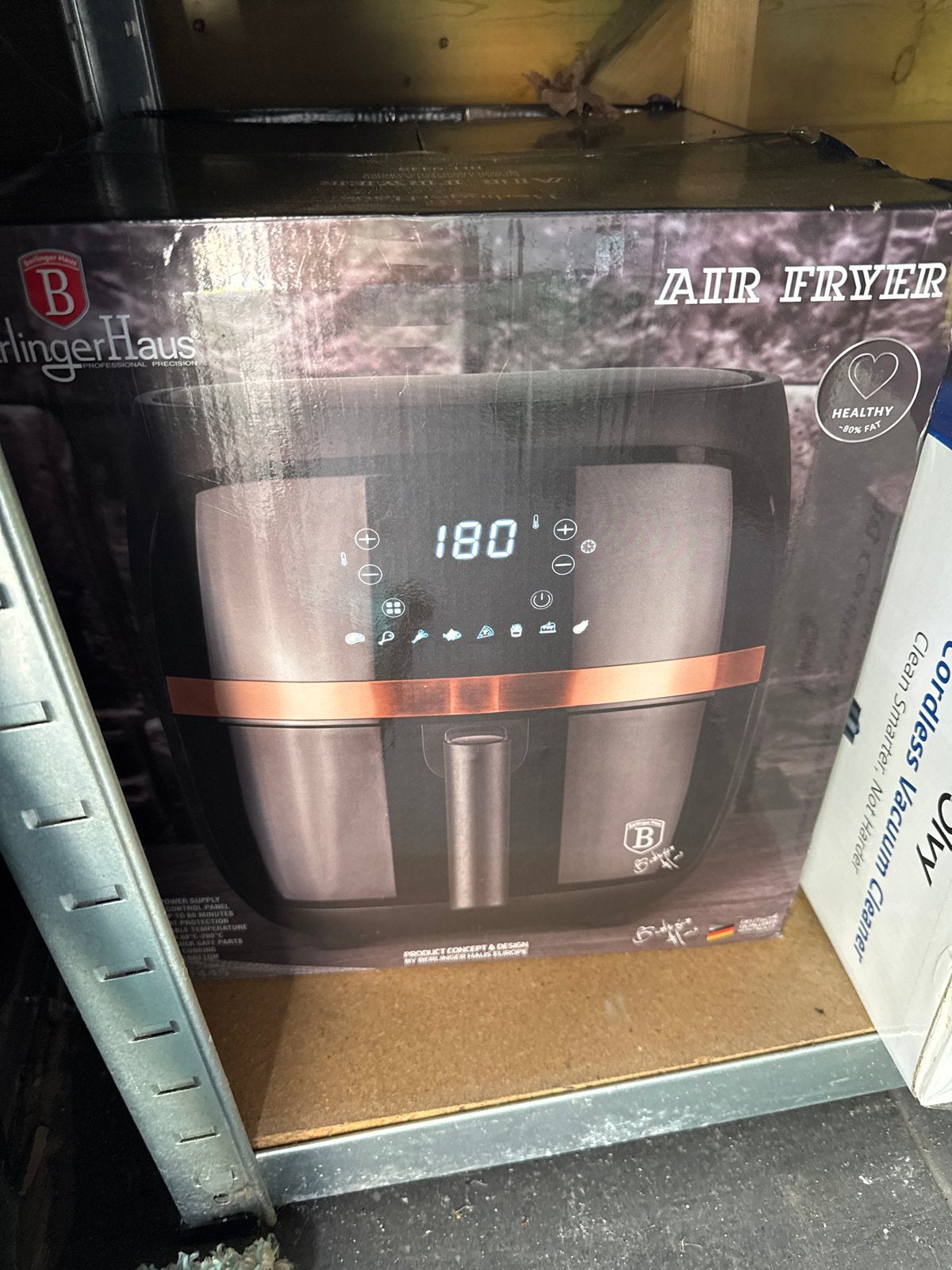 Berlinger Haus Airfryer - 1x gebruikt, Witgoed en Apparatuur, Ophalen, Gebruikt, Airfryer