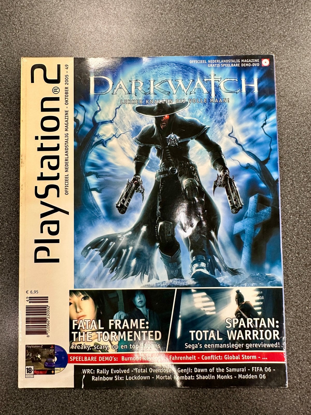 PlayStation 2 Magazine - Darkwatch (Oktober 2005), Ophalen of Verzenden, Gelezen, Muziek, Film of Tv
