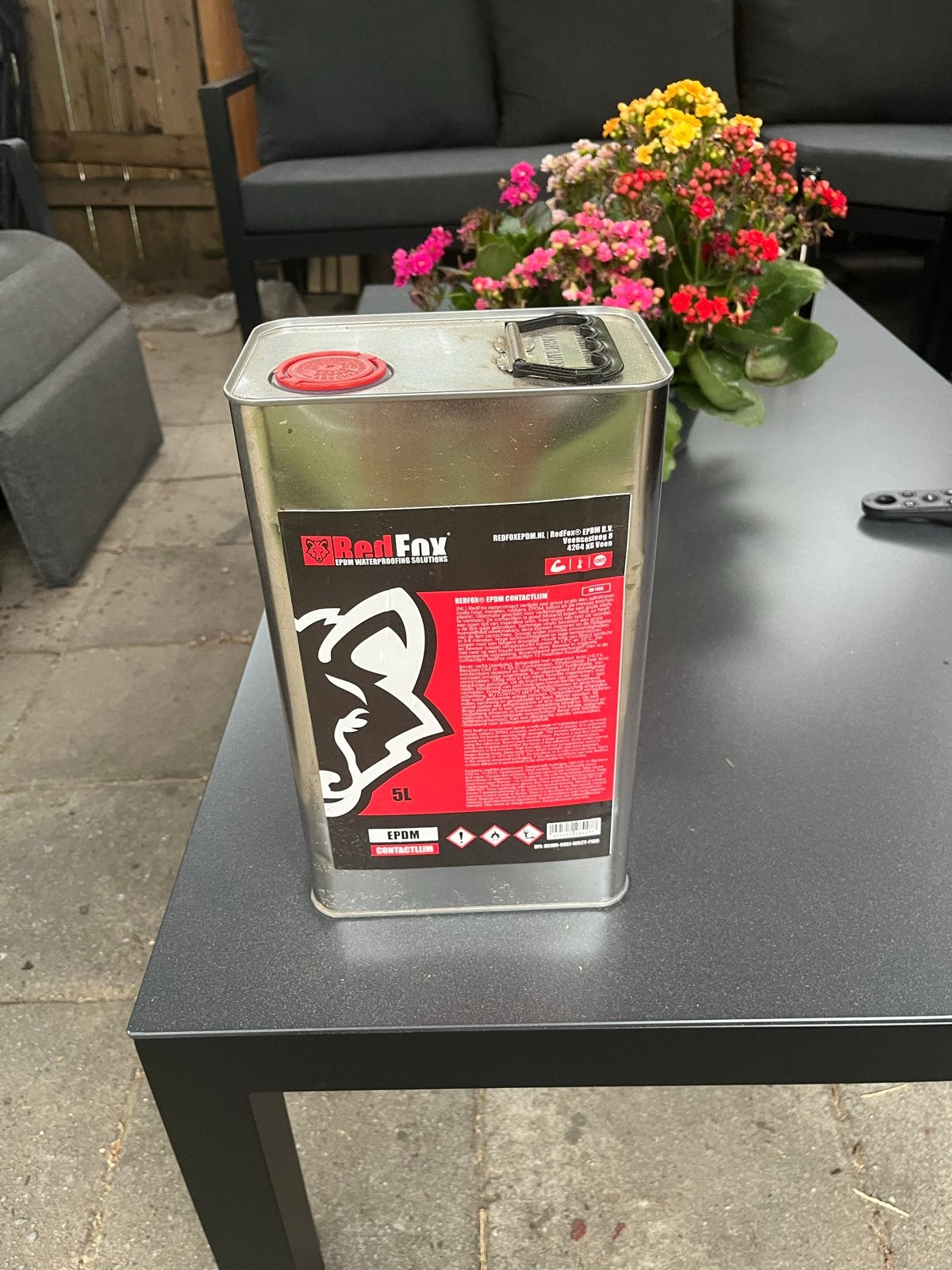 EPDM contactlijm RedFox, Overige materialen, 10 tot 15 m², Overige kleuren, Overige typen