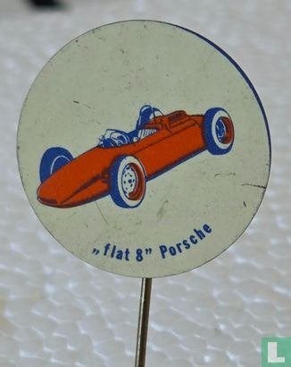 Speldje -  "Flat 8" Porsche, Verzamelen, Speldjes, Pins en Buttons, Ophalen of Verzenden, Gebruikt, Merk, Speldje of Pin
