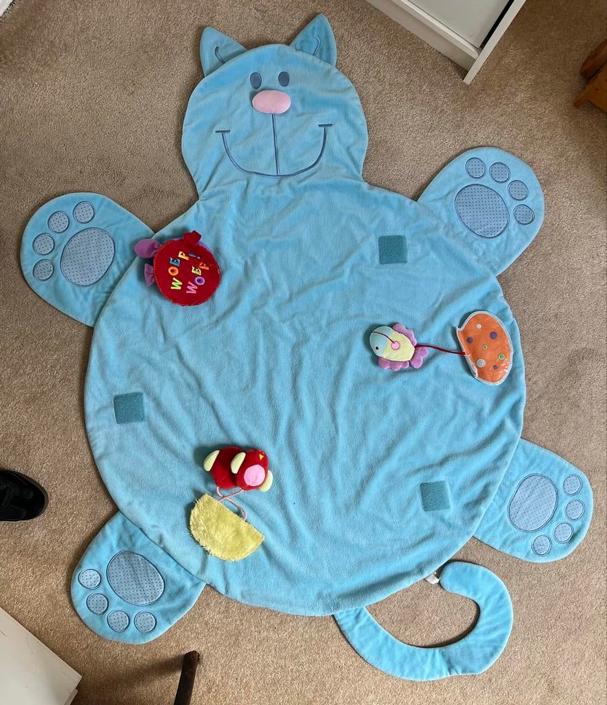 Speelkleed voor baby's en peuters met klittenband speeltjes, Ophalen of Verzenden, Gebruikt