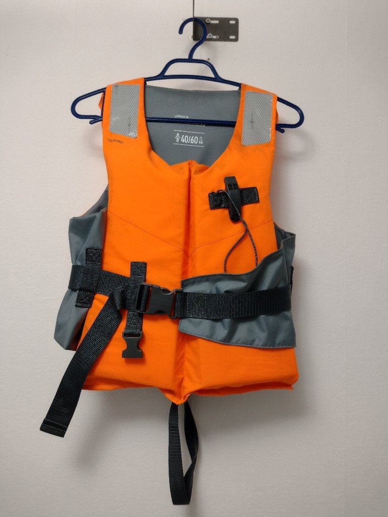 Reddingsvest Tribord (Decathlon) 40-60 kg (kind), Watersport en Boten, Watersportkleding, Zo goed als nieuw, Reddingsvest of Zwemvest