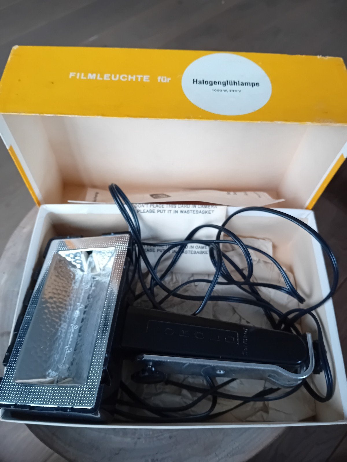 Kobold Halogeen Film- en Studioleuchten (1000W, 220V), Ophalen