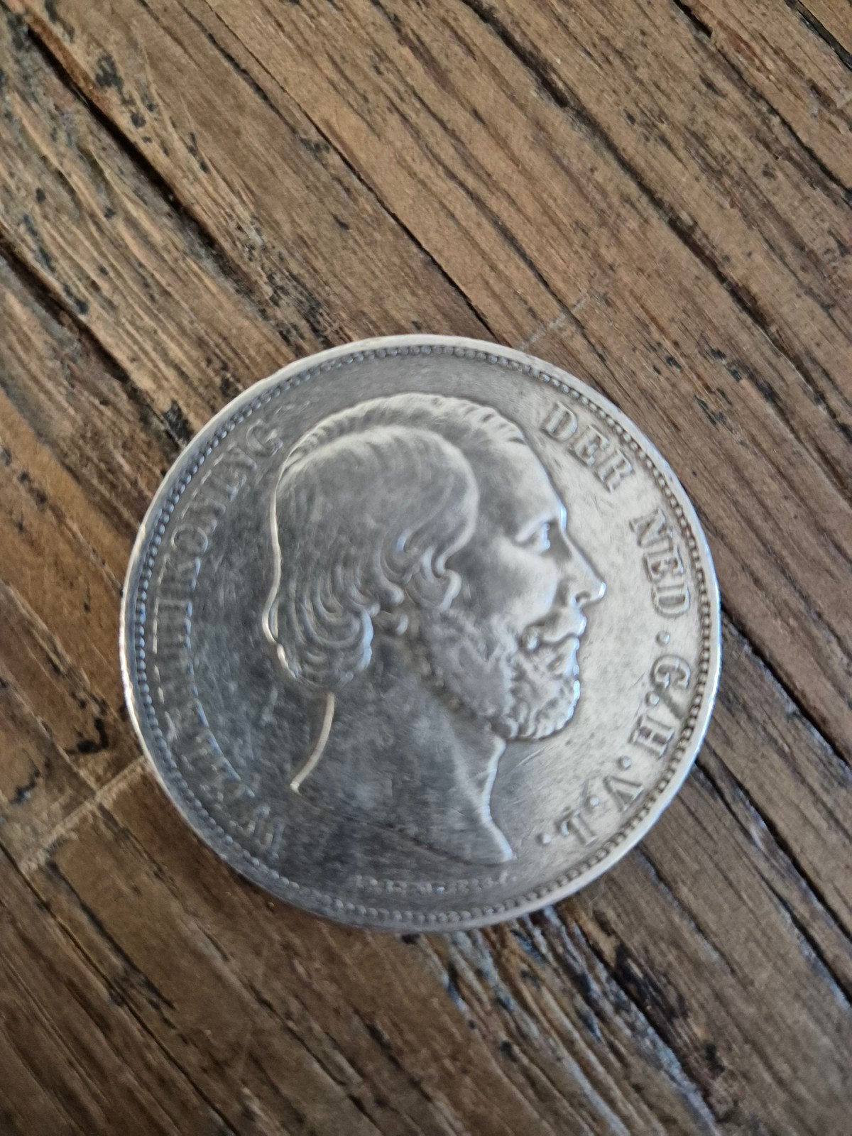 te koop  koning willem  de derde 2.5 gulden, Ophalen of Verzenden