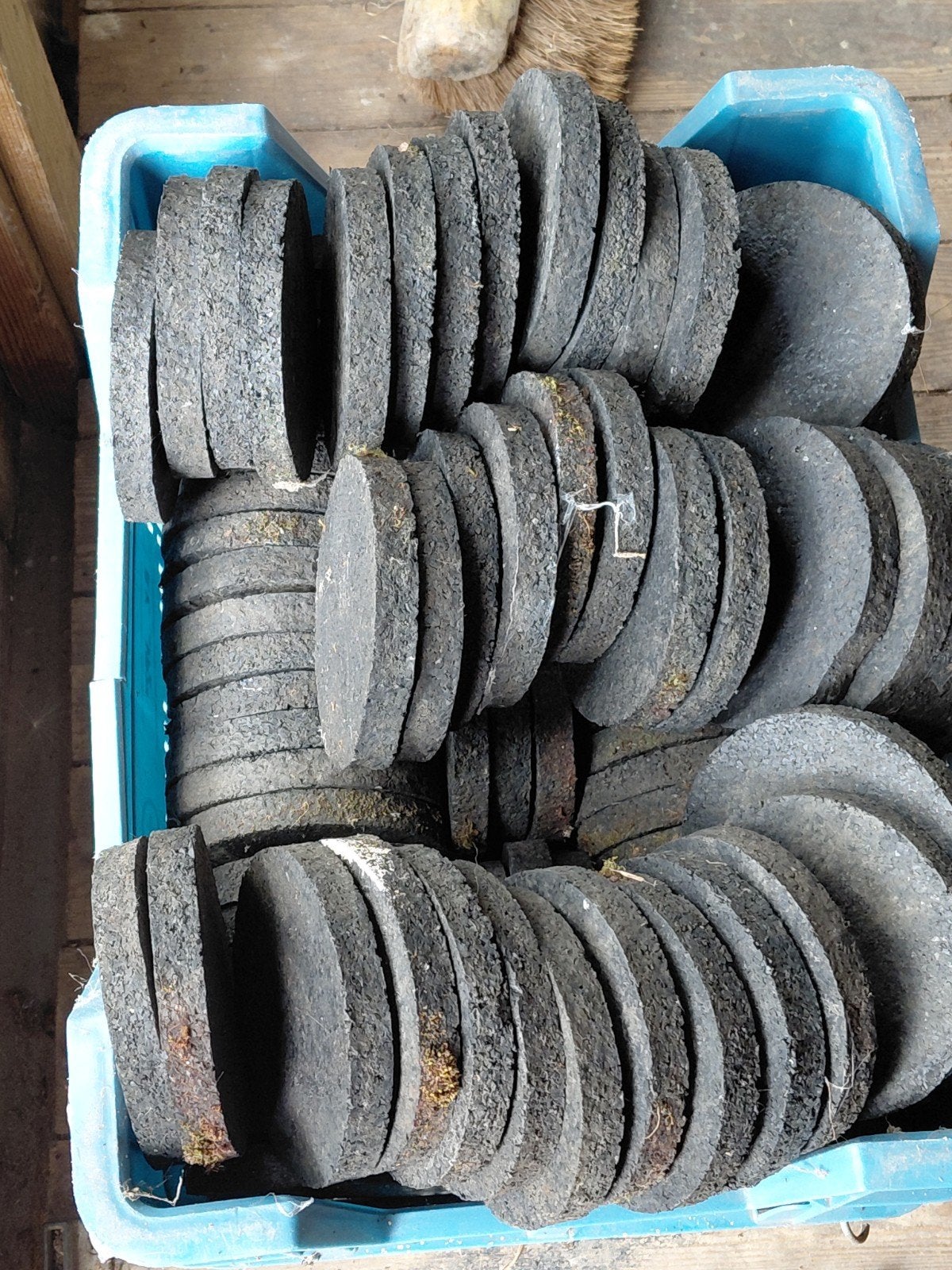 Rubberen tegeldragers, Tuin en Terras, Ophalen, Zo goed als nieuw, Overige materialen