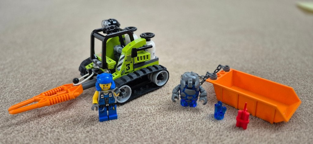 LEGO Power Miners 8958 - Granietgrijper met Rotsmonster, Ophalen of Verzenden, Zo goed als nieuw, Complete set, Lego