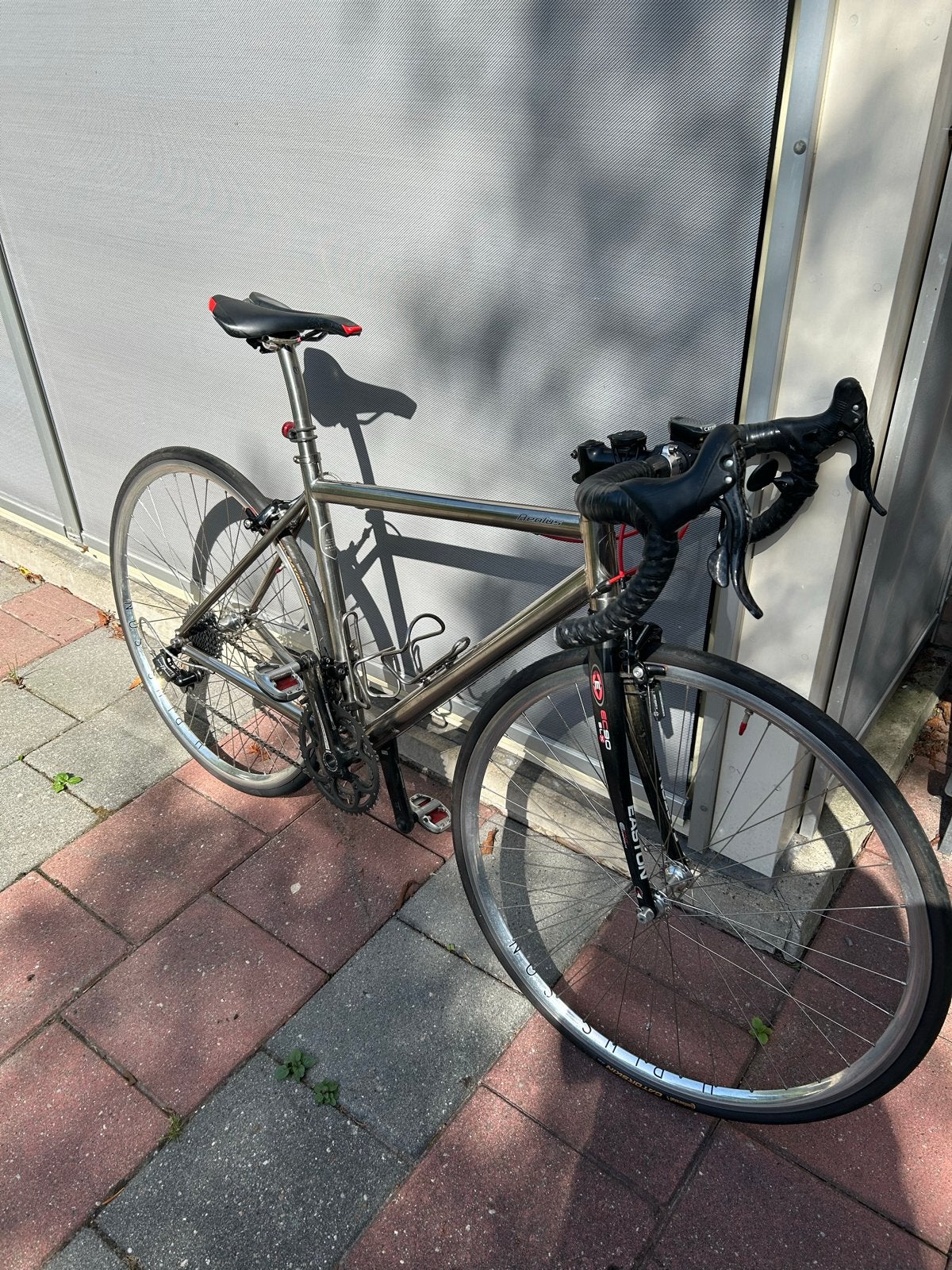 Titanium racefiets Aeolus, framemaat 54, Campagnolo Super Re, 10 tot 15 versnellingen, Zo goed als nieuw, 53 tot 57 cm, Overige merken