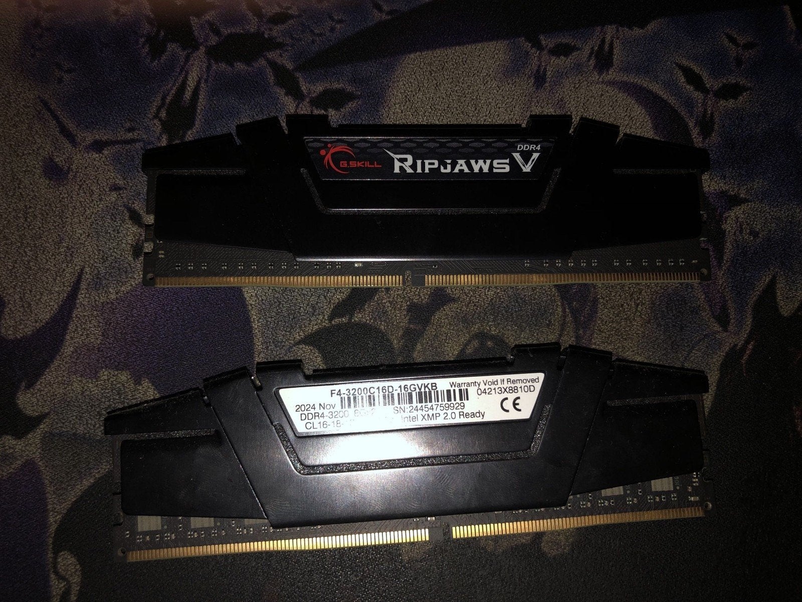 G skill F4 Ripjaws 2x 8GB DDR4 3200, Computers en Software, RAM geheugen, DDR4, Ophalen of Verzenden, Zo goed als nieuw, Desktop