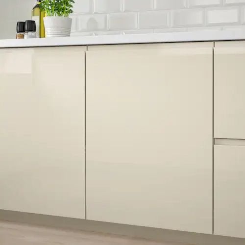 Voxtorp Keukenfronten Hoogglans beige verscillende maten, Gebruikt, Overige materialen, Overige typen, Ophalen of Verzenden