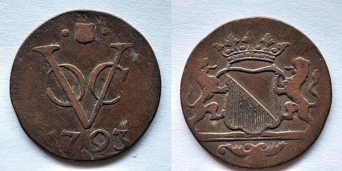 VOC Duit Utrecht 1793, Verzenden, Vóór koninkrijk, Overige waardes