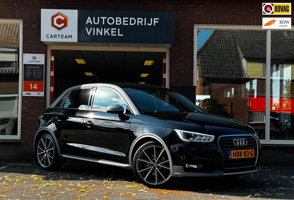 Audi A1 SPORTBACK 1.4 TFSI Design Pro Line Plus*Navi*Stoelve, Auto's, 125 pk, Euro 6, 4 cilinders, 4 stoelen