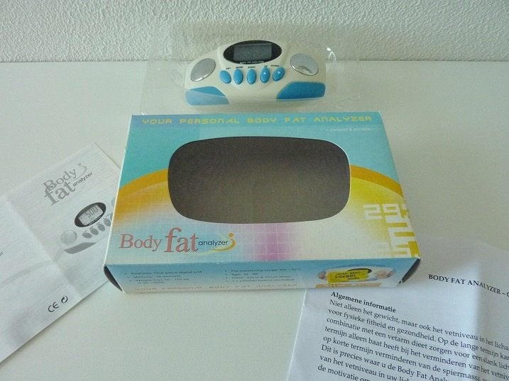 Body Fat Analyzer Nieuw Nederlandse handleiding, Ophalen, Nieuw, Overige typen