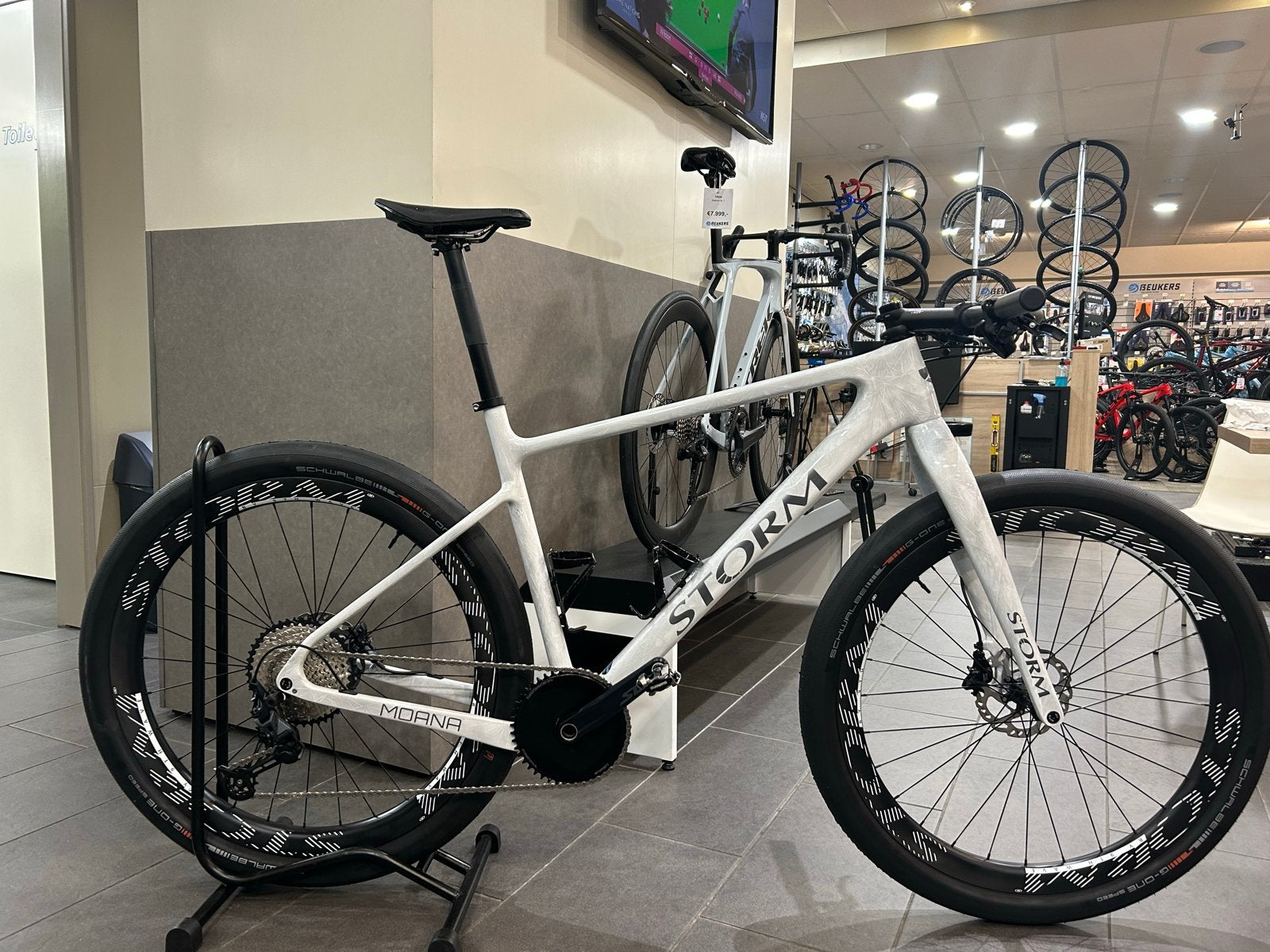 Storm Moana Beachracer - Strandfiets, Meer dan 20 versnellingen, Schijfrem, 65 cm of meer, Ophalen