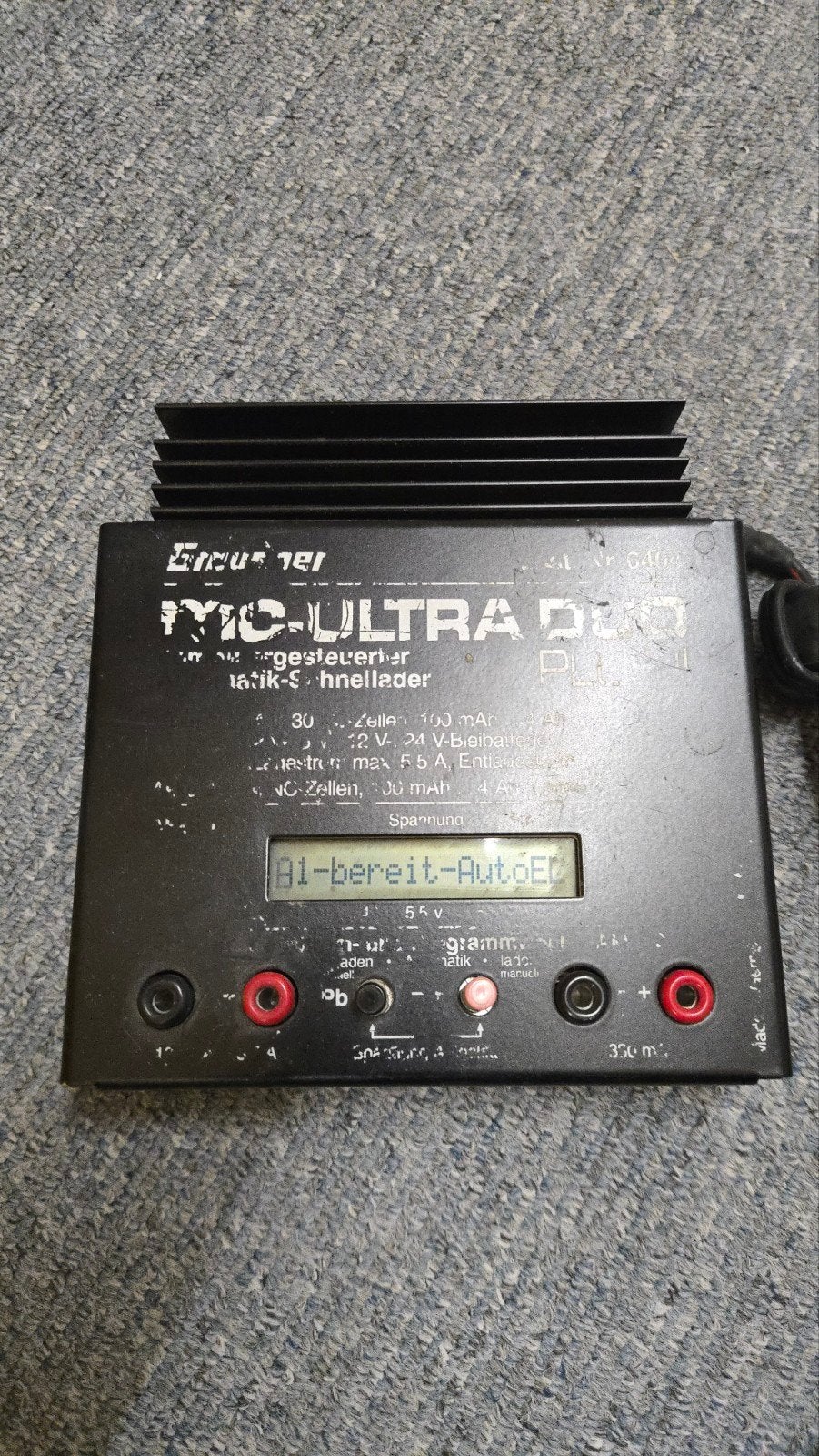 Graupner MC ultra duo lader.
Dacht 5A max

Even specs nazoek, Ophalen of Verzenden