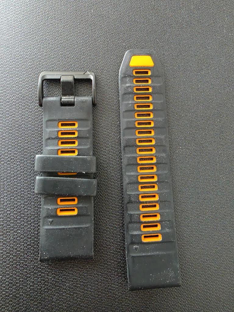 Horloge bandje voor Garmin Fenix 6/7/8 26 mm, Zwart, IOS, Nieuw, Ophalen of Verzenden