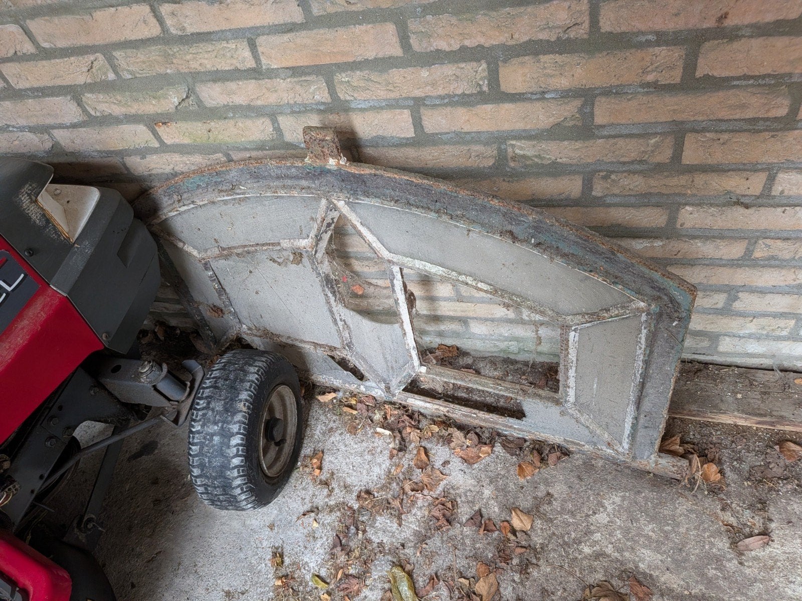 antieke stalraam, Ophalen, Gevelraam of Ruit, Gebruikt, Minder dan 80 cm